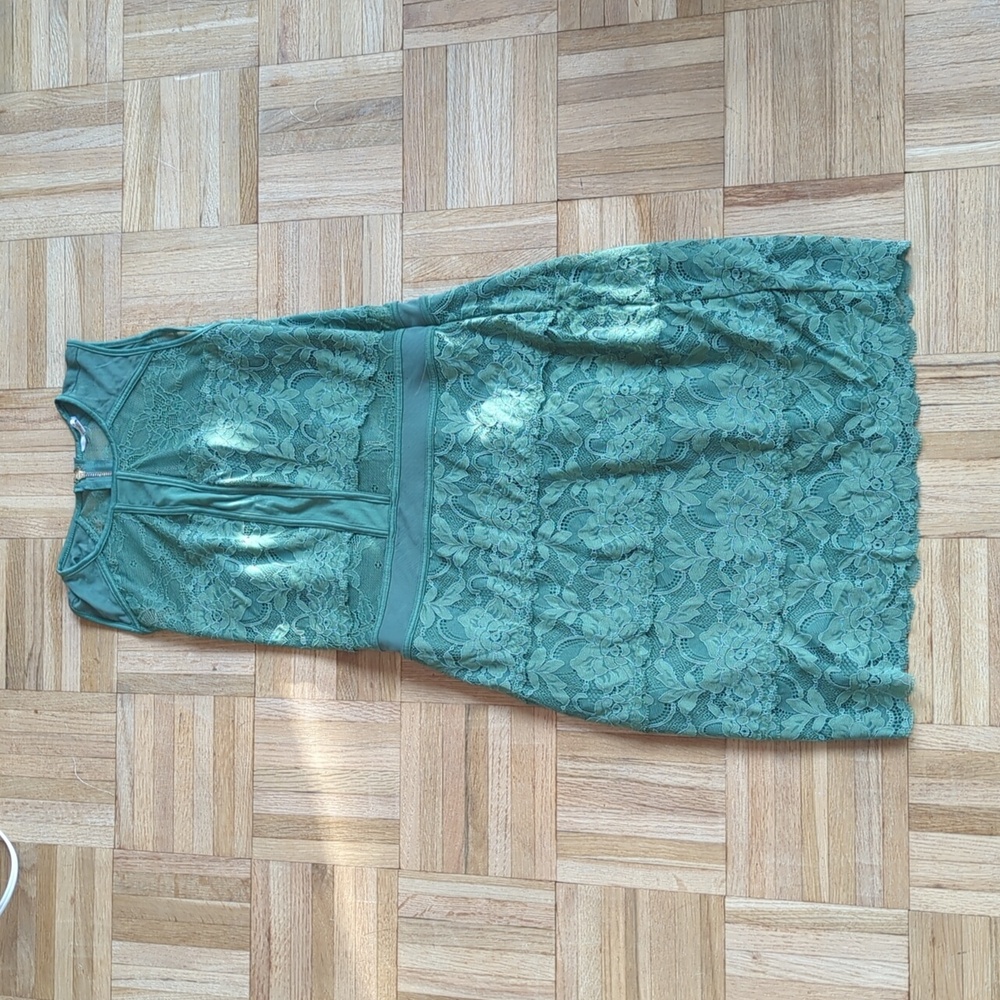 Guess Green Lace Dress💚